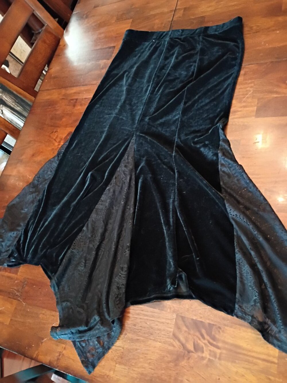 Killstar Long Panel Skirt